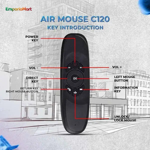 Air Mouse C120 for Android and Smart TV