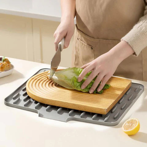 Silicone Dish Drying Mat for Kitchen Counter