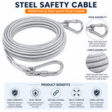 Stainless Steel PVC Coated Clothesline ( Buy 1 Get 1 Free )
