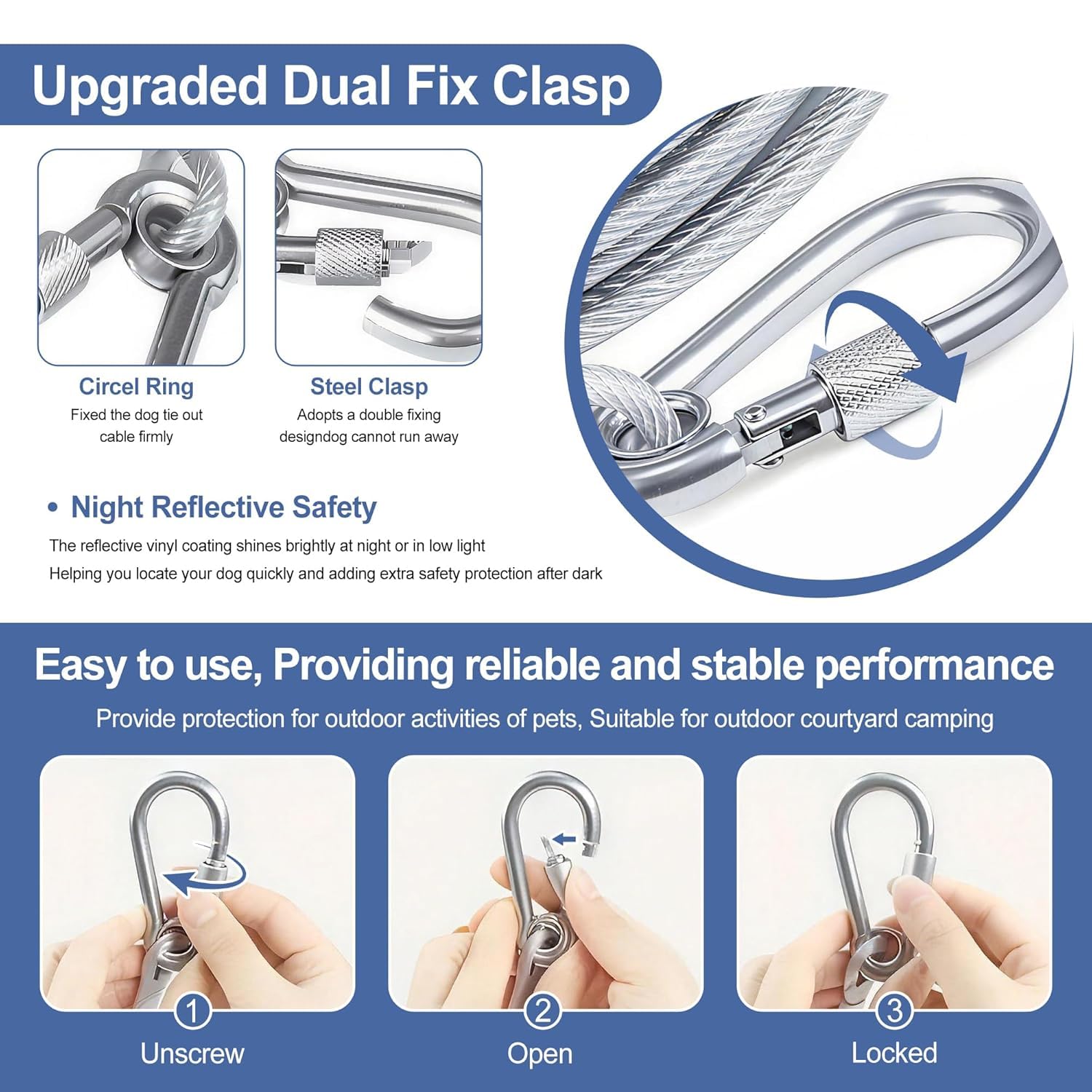 Stainless Steel PVC Coated Clothesline ( Buy 1 Get 1 Free )