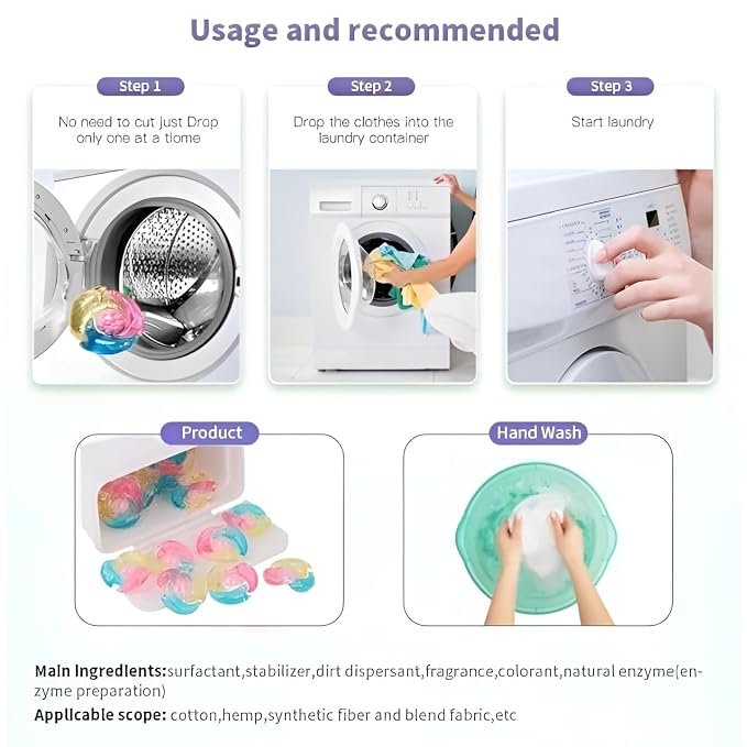 Ultra Clean 5 in 1 Liquid Laundry Pods (10pods)