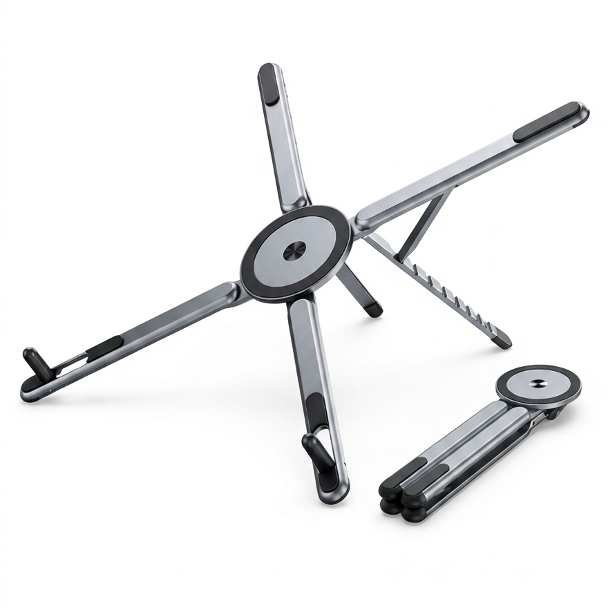 5 in 1 Magnetic Foldable Stand for Phone Tablet and Laptop