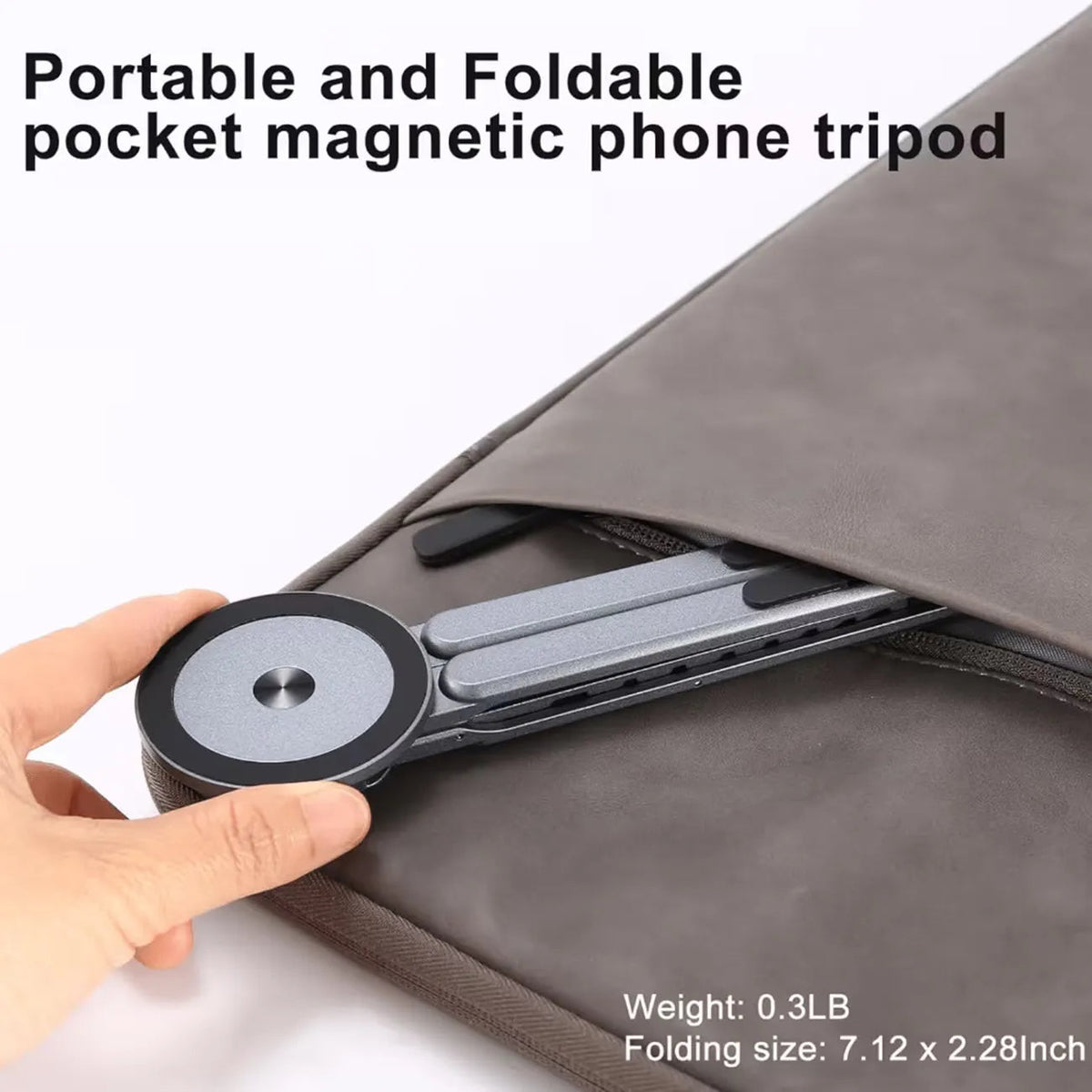5 in 1 Magnetic Foldable Stand for Phone Tablet and Laptop