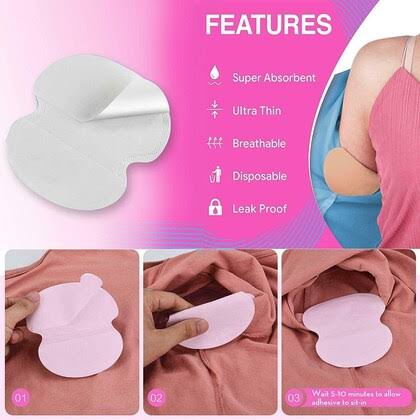 60% OFF | Underarm Sweat Pads For Men & Women