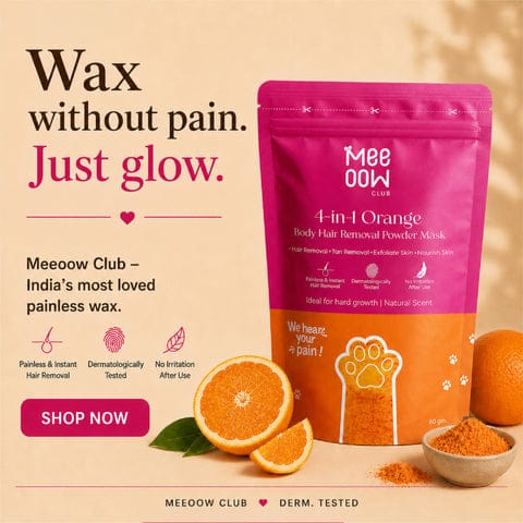 Upto 70% Off | Meeoow Body Hair Wax For Mens And Womens