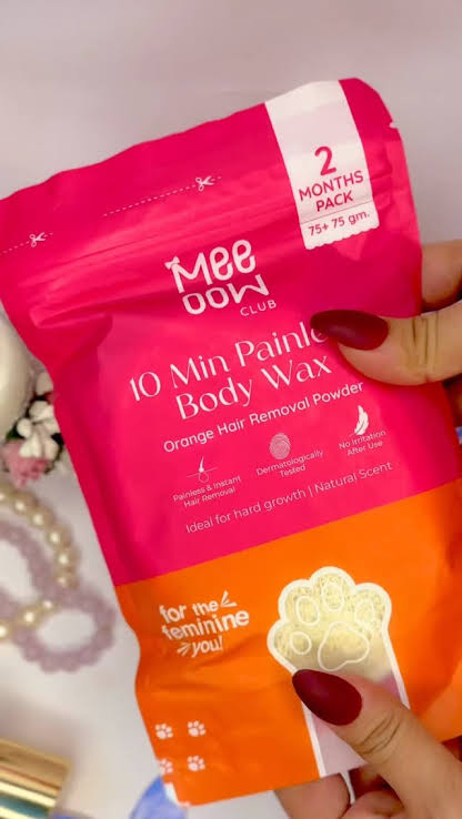Upto 70% Off | Meeoow Body Hair Wax For Mens And Womens