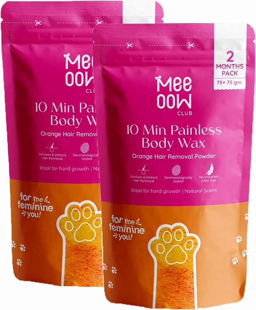 Upto 70% Off | Meeoow Body Hair Wax For Mens And Womens