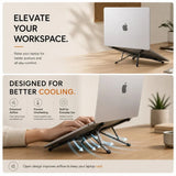 5 in 1 Magnetic Foldable Stand for Phone Tablet and Laptop